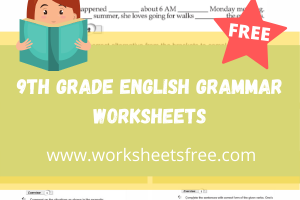 9th grade english grammar worksheets