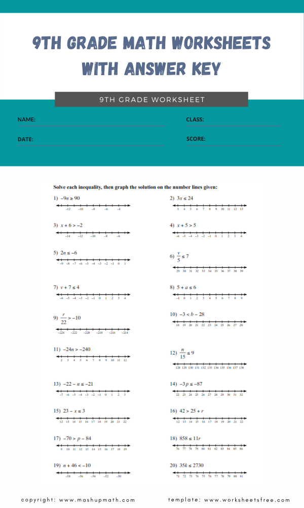 9th-grade-math-worksheets