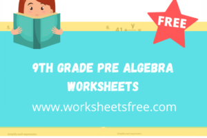 9th grade pre algebra worksheets