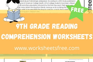 9th grade reading comprehension worksheets