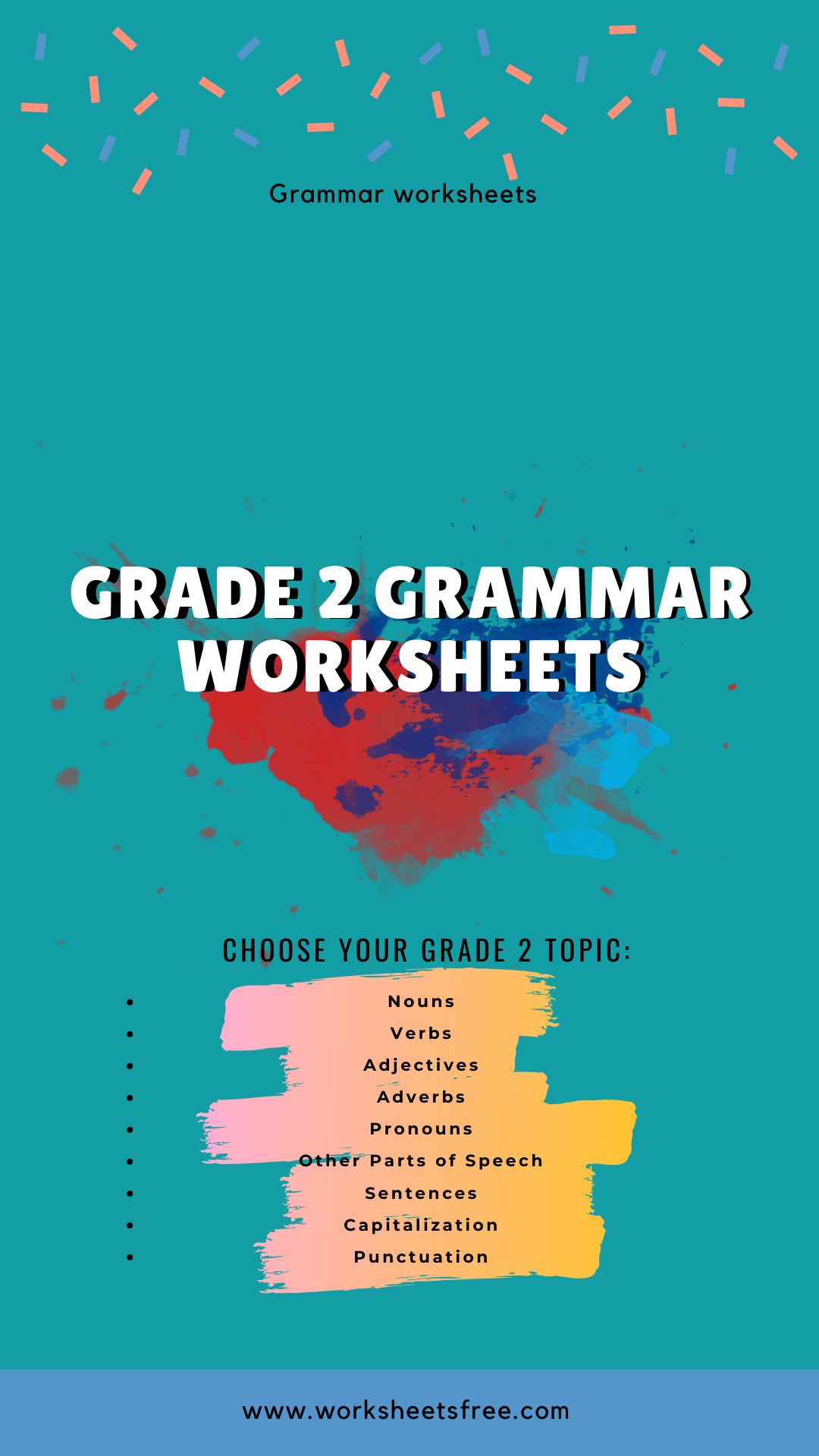 Verbs Used In A Sentence Worksheets Second Grade