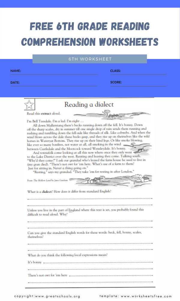 free-6th-grade-reading-comprehension-worksheets-1-worksheets-free