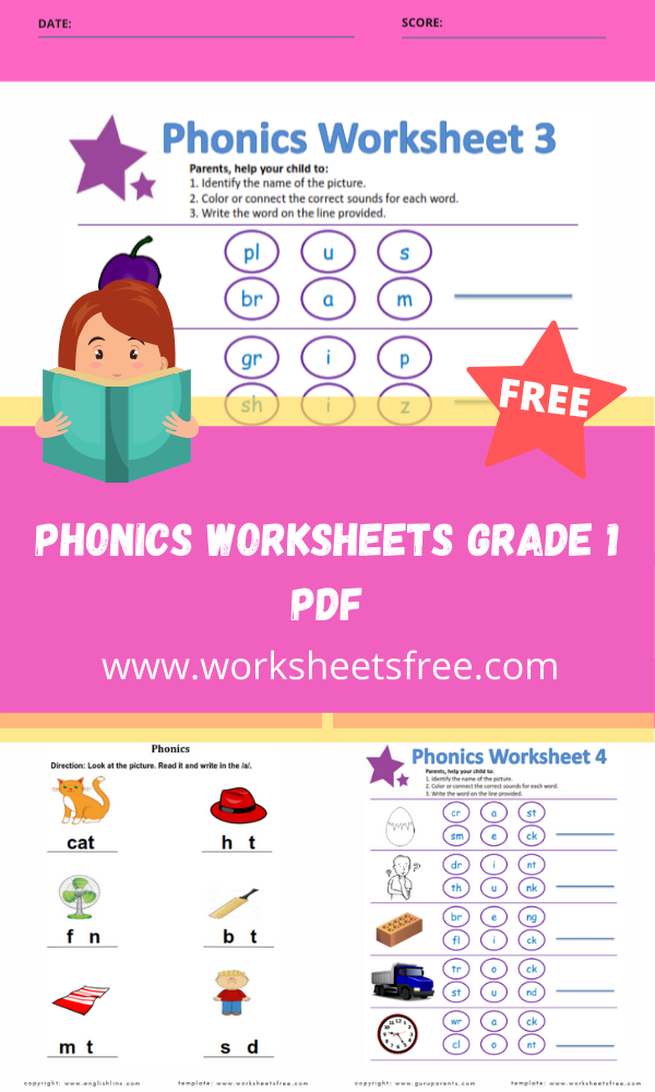 phonics worksheets grade 1 pdf worksheets free